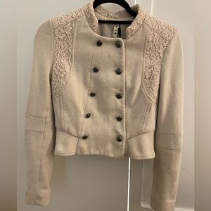 Free People military style jacket